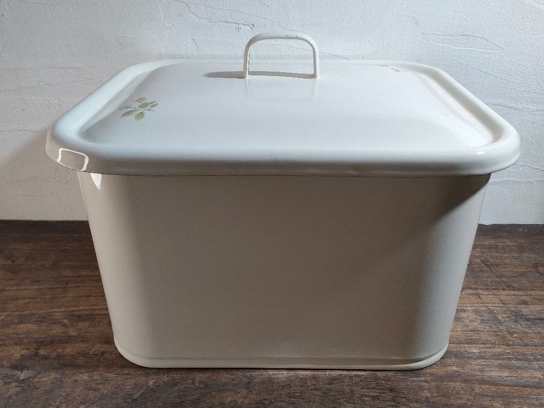 イマン イザベラ ブレッドケース 角ストッカー ホーロー保存容器 未使用