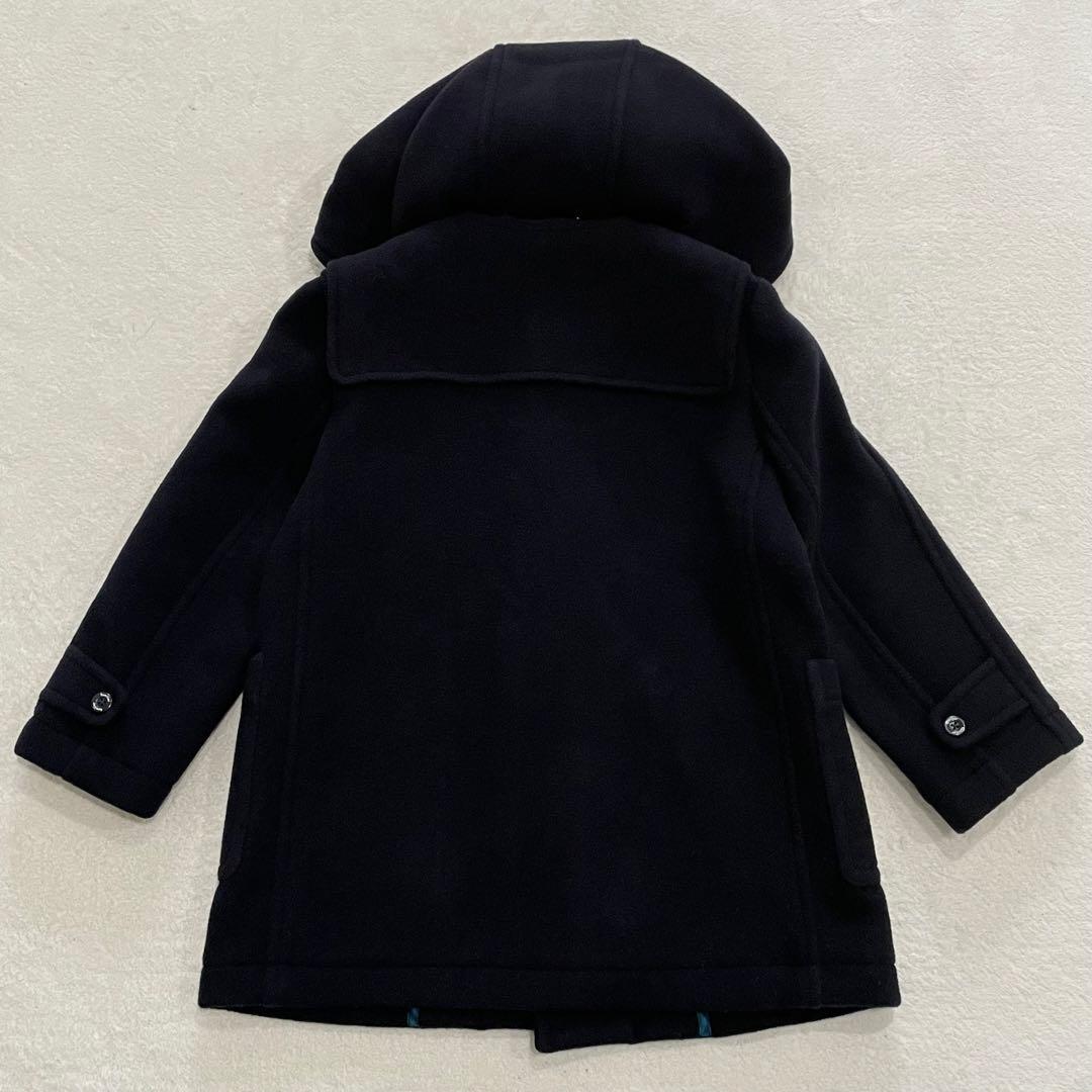 定価約6.4万円 未使用 ファミリア　ダッフルコート　現行　フード取り外し可　紺