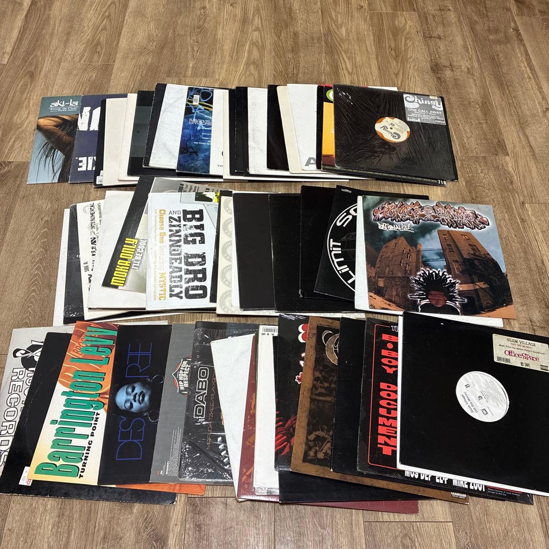 レコード　まとめ売り　HIPHOP R&B 50枚+α レア盤