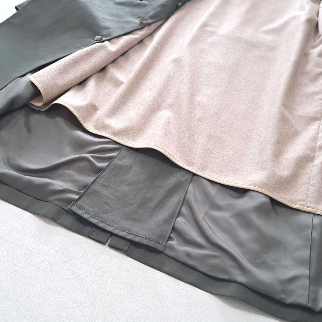 R 23区　アール ニジュウサンク　トレンチコート　サイズ36　カーキ　ライナー