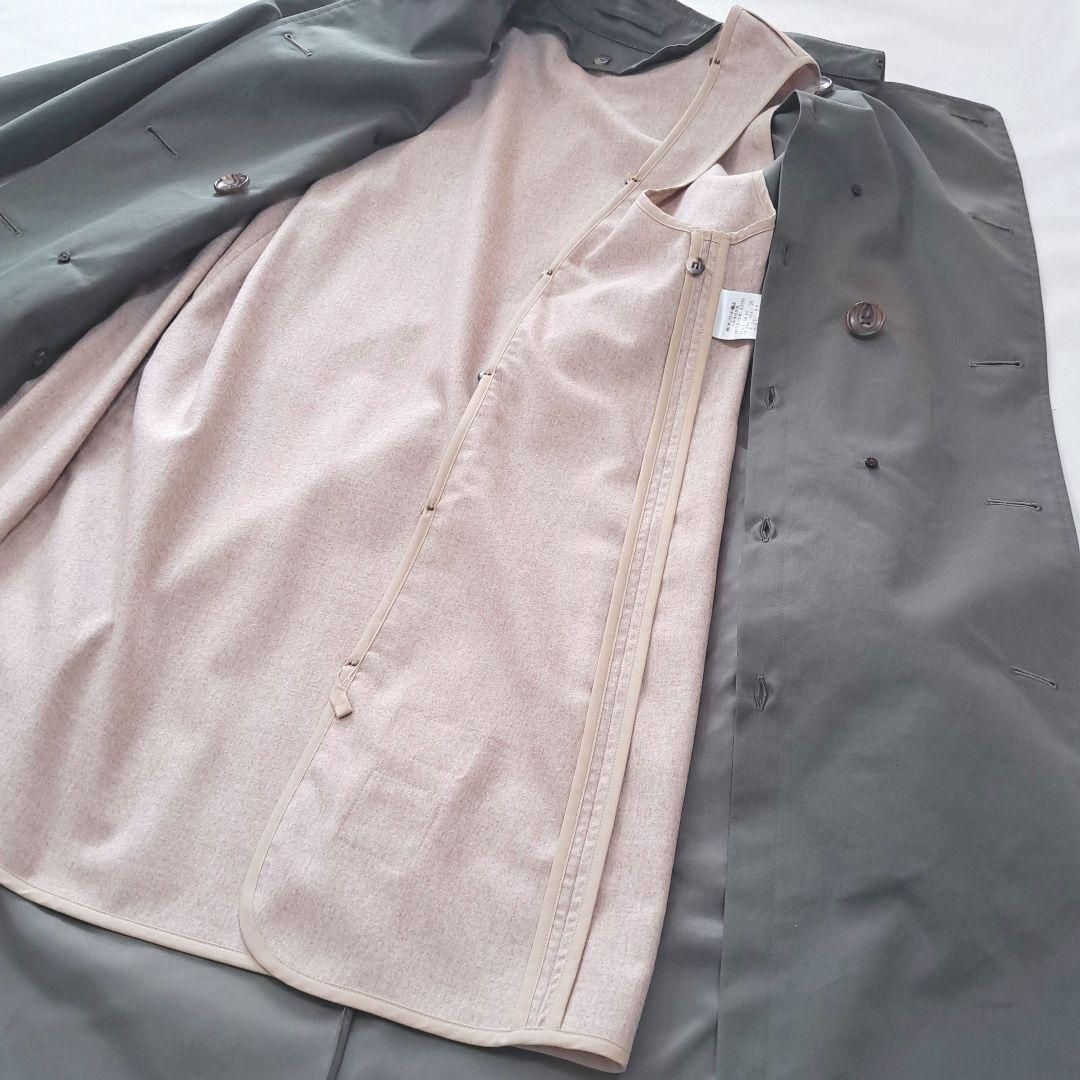 R 23区　アール ニジュウサンク　トレンチコート　サイズ36　カーキ　ライナー
