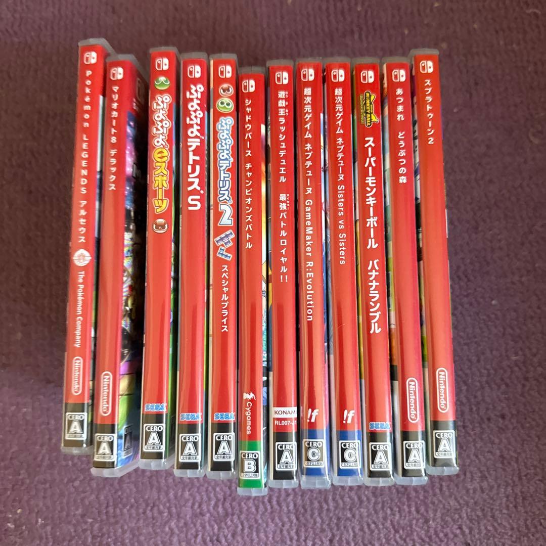 スイッチソフト12本まとめ売り