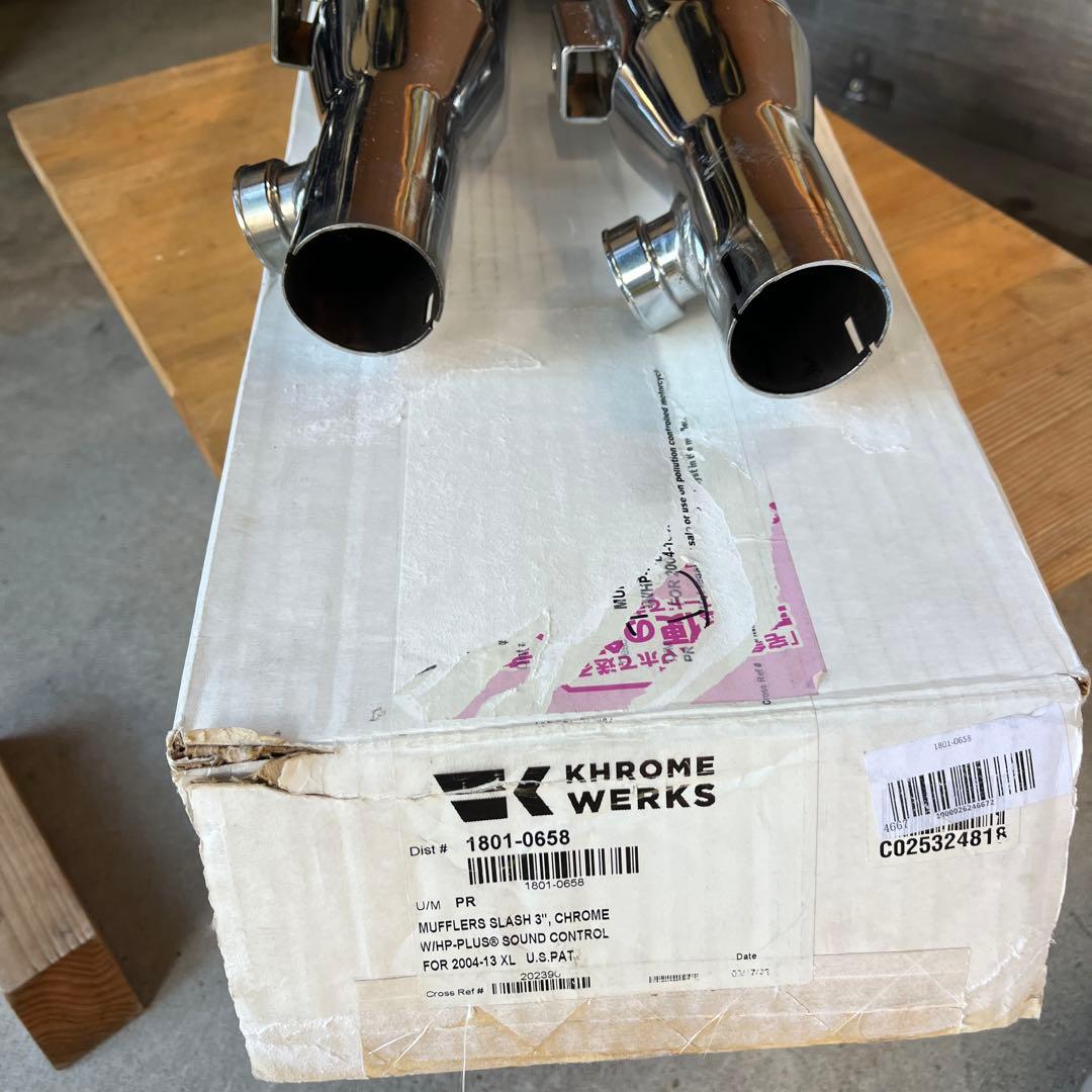 Khrome Werks クロムワークスマフラー2013年ハーレースポーツスター
