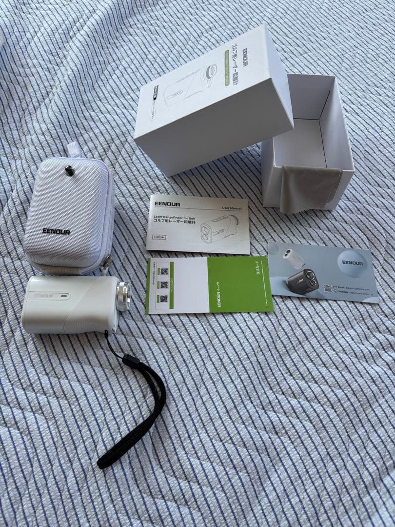 EENOUR ゴルフ用距離計 ホワイト(新型)