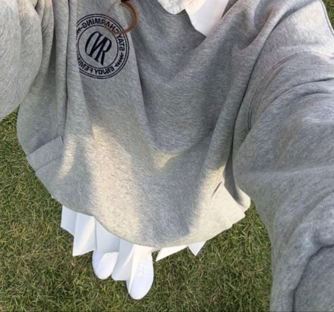 【RIENDA GOLF】ユニセックスルーズスウェットトレーナー