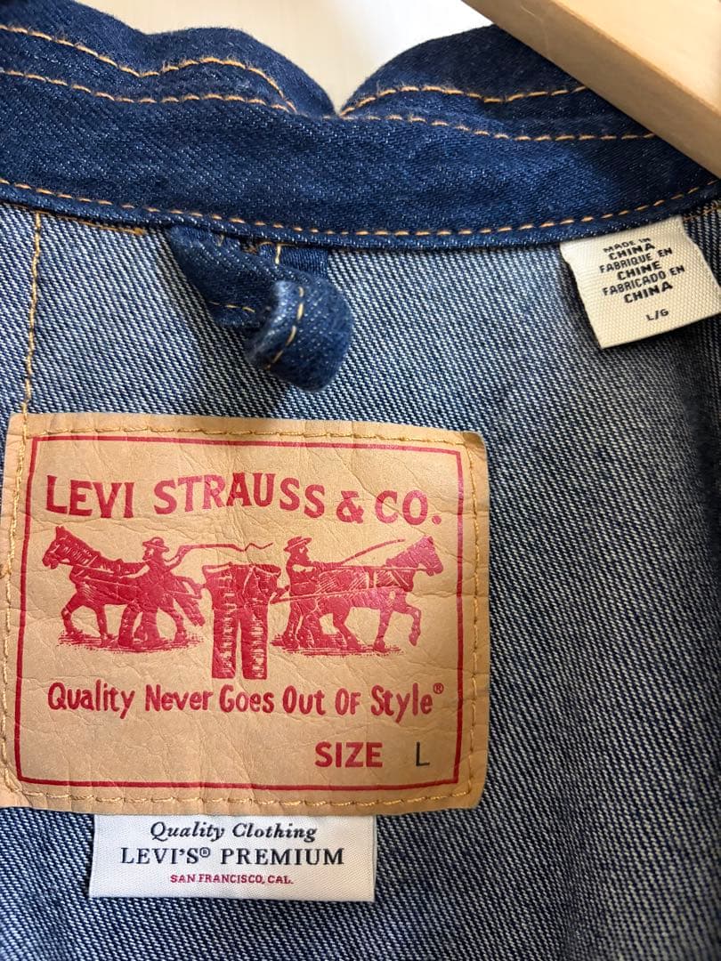 LEVI'S デニム カバーオール Lサイズ
