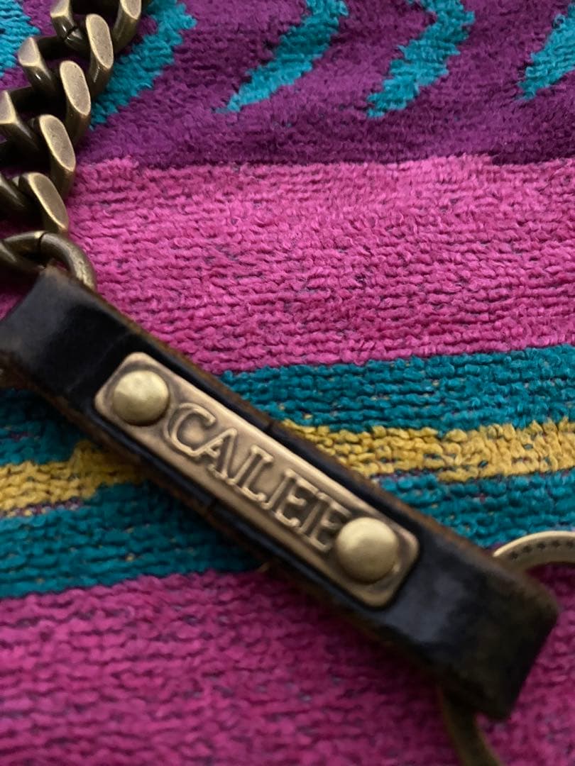 calee キャリー ウォレットチェーン 真鍮 喜平 箱付属品完品