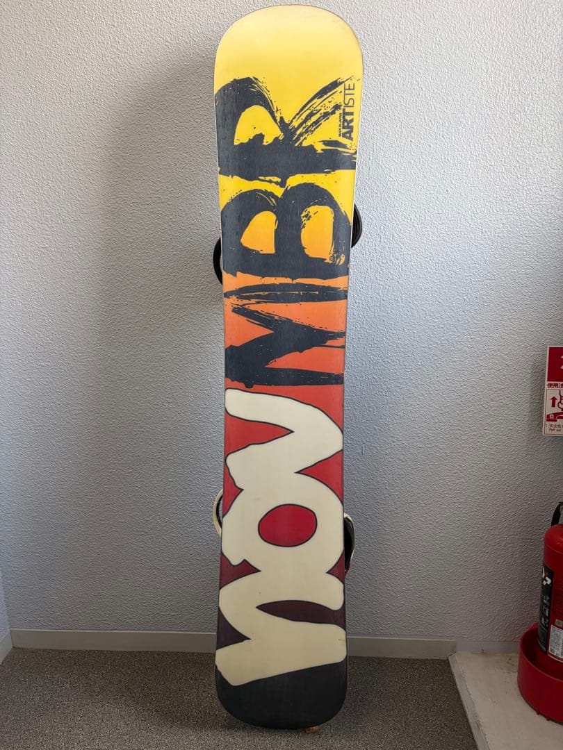 NOVEMBER ARTISTE 157cm スノーボード FLUXバイン付き