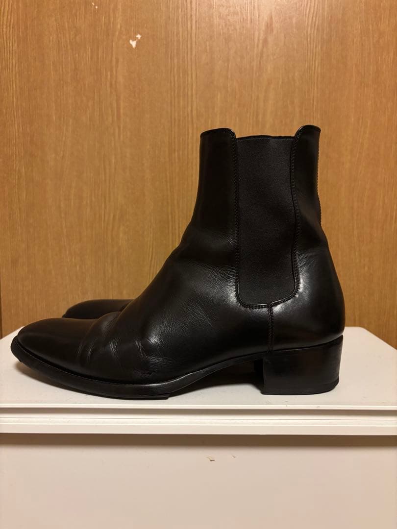 靴 SAINT LAURENT PARIS WYATT 40 SIZE:39
