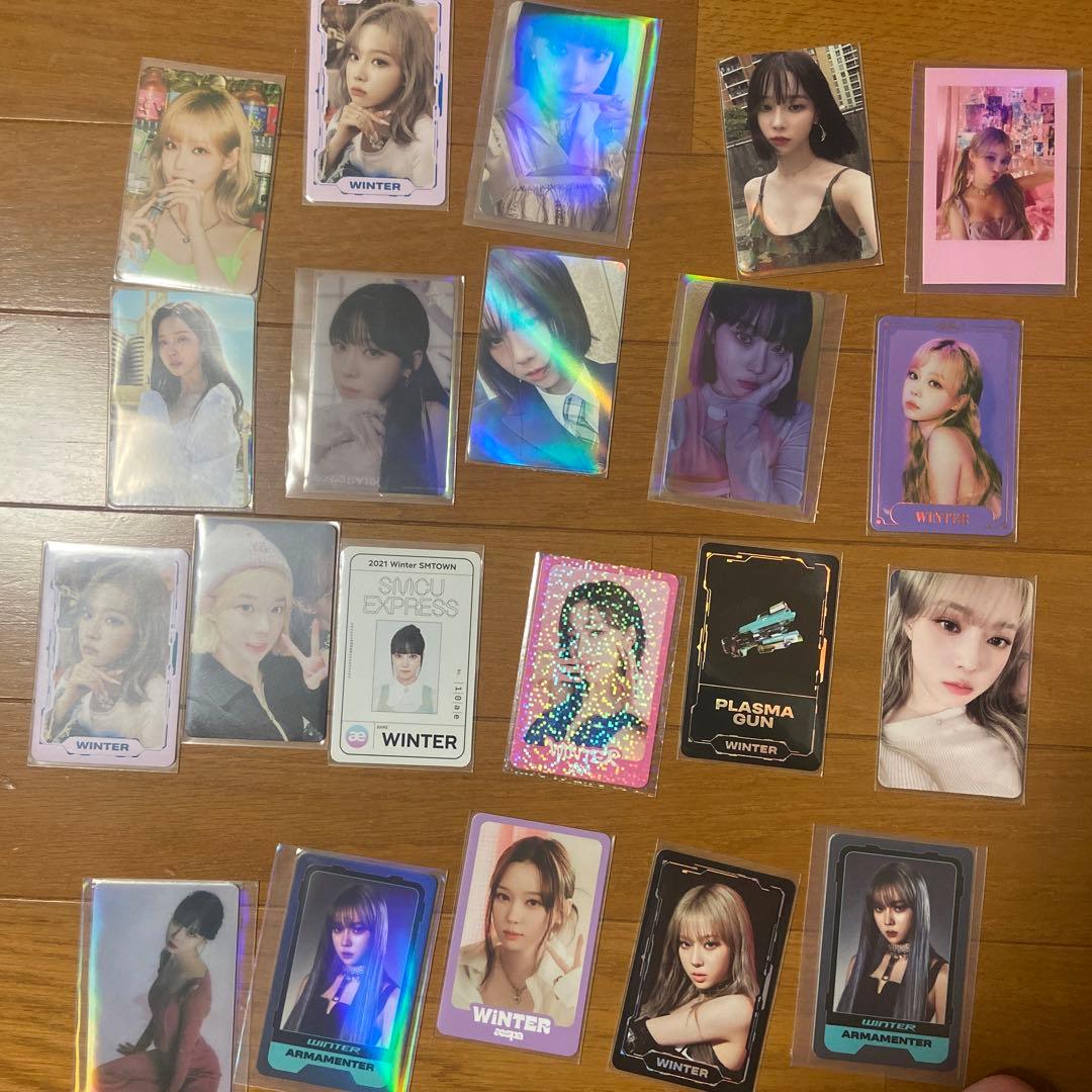 aespa winter トレカセット
