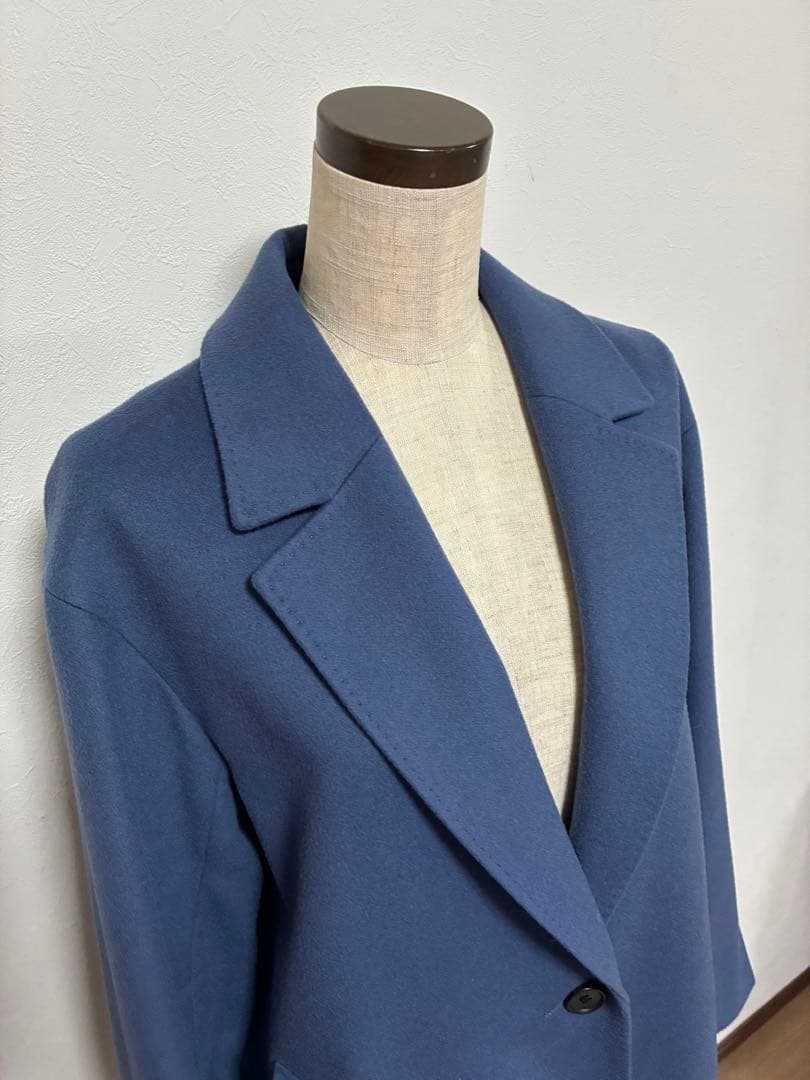 一度着用◇ 23区◇ウールカシミヤビーバー チェスター コート◇サイズ40