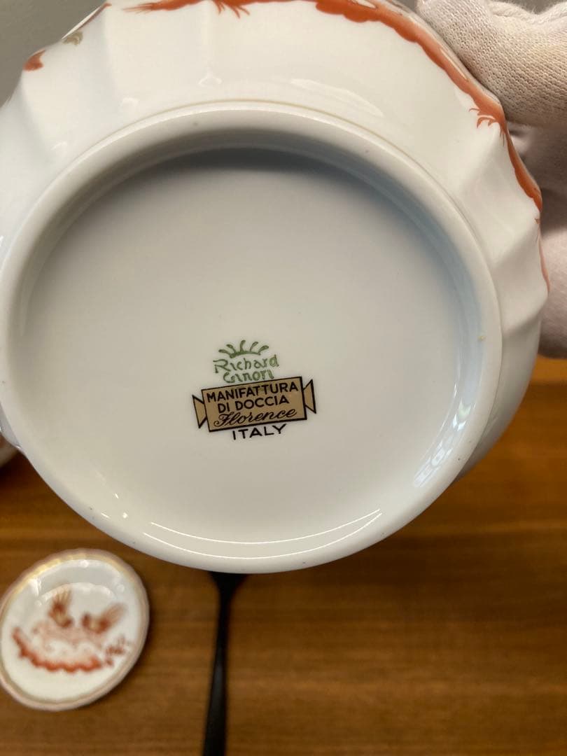 Richard Ginori 鶏柄ボウルセット