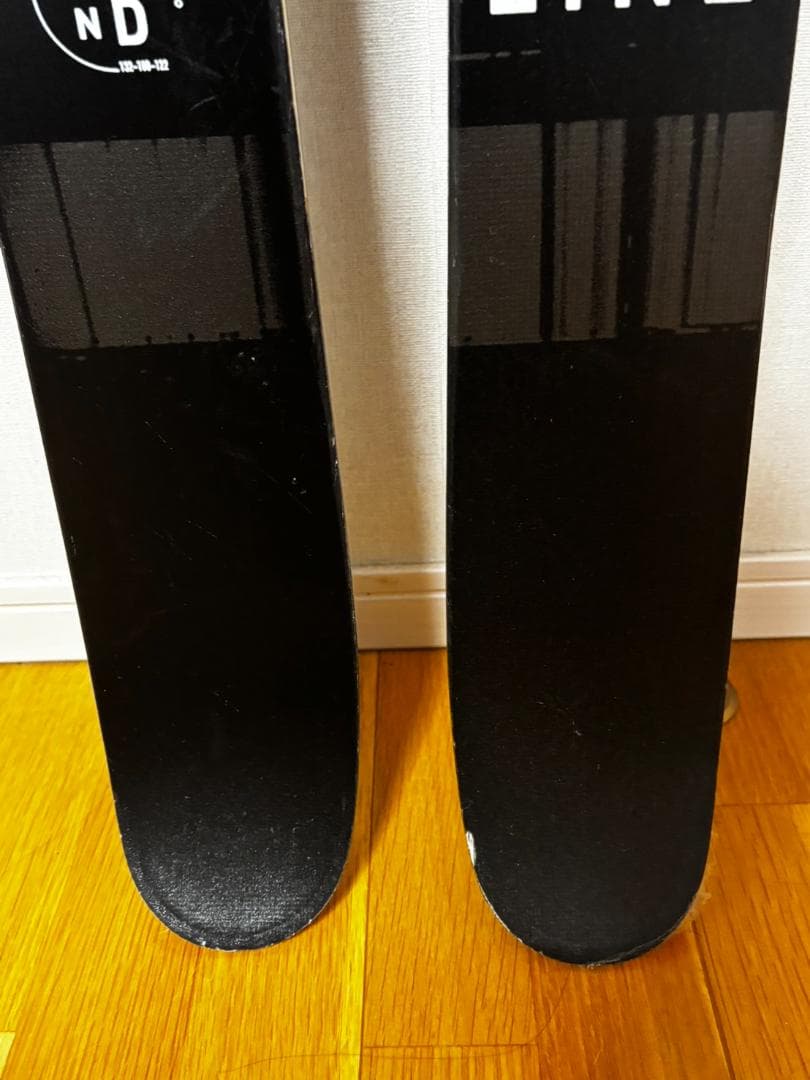 スキー板　LINE BLEND + LOOK ビンディング付き