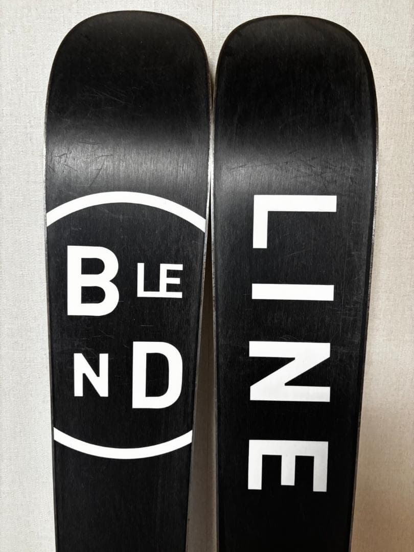 スキー板　LINE BLEND + LOOK ビンディング付き