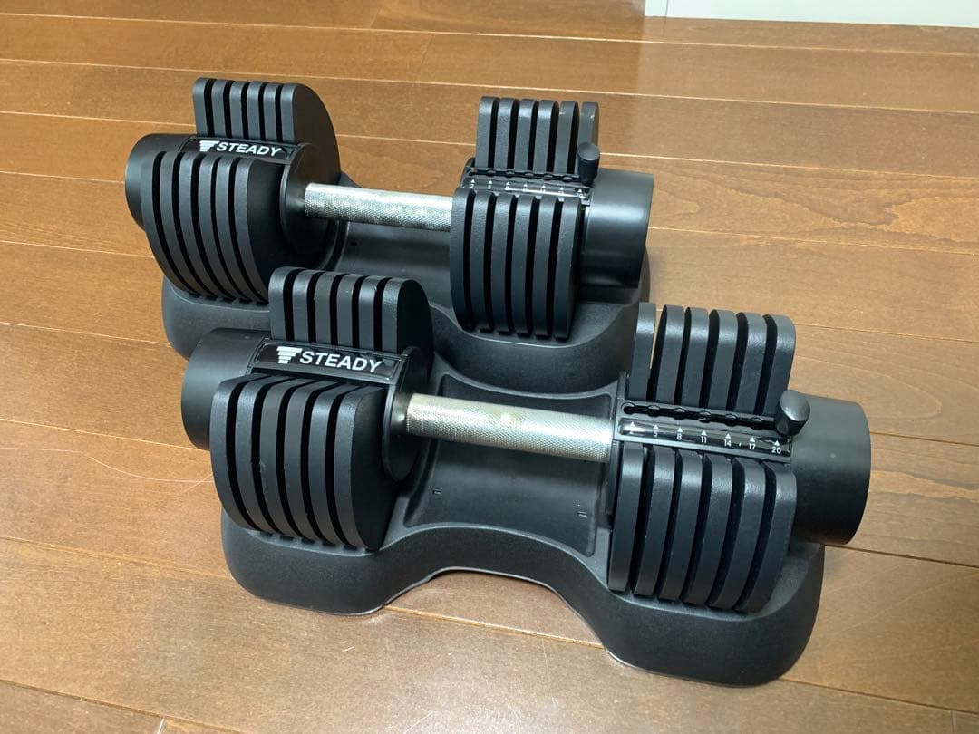 STEADY 可変式ダンベル 20kg ②