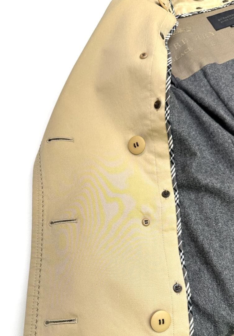 ★美品★BURBERRY BLACK LABEL トレンチコート　38サイズ