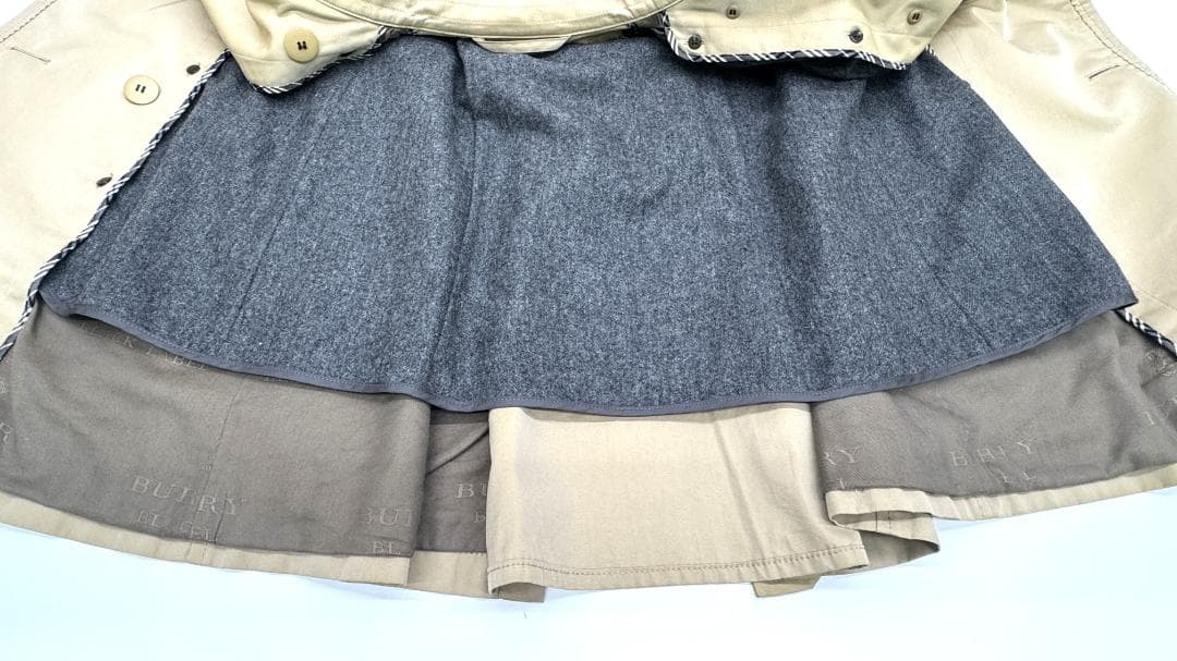 ★美品★BURBERRY BLACK LABEL トレンチコート　38サイズ