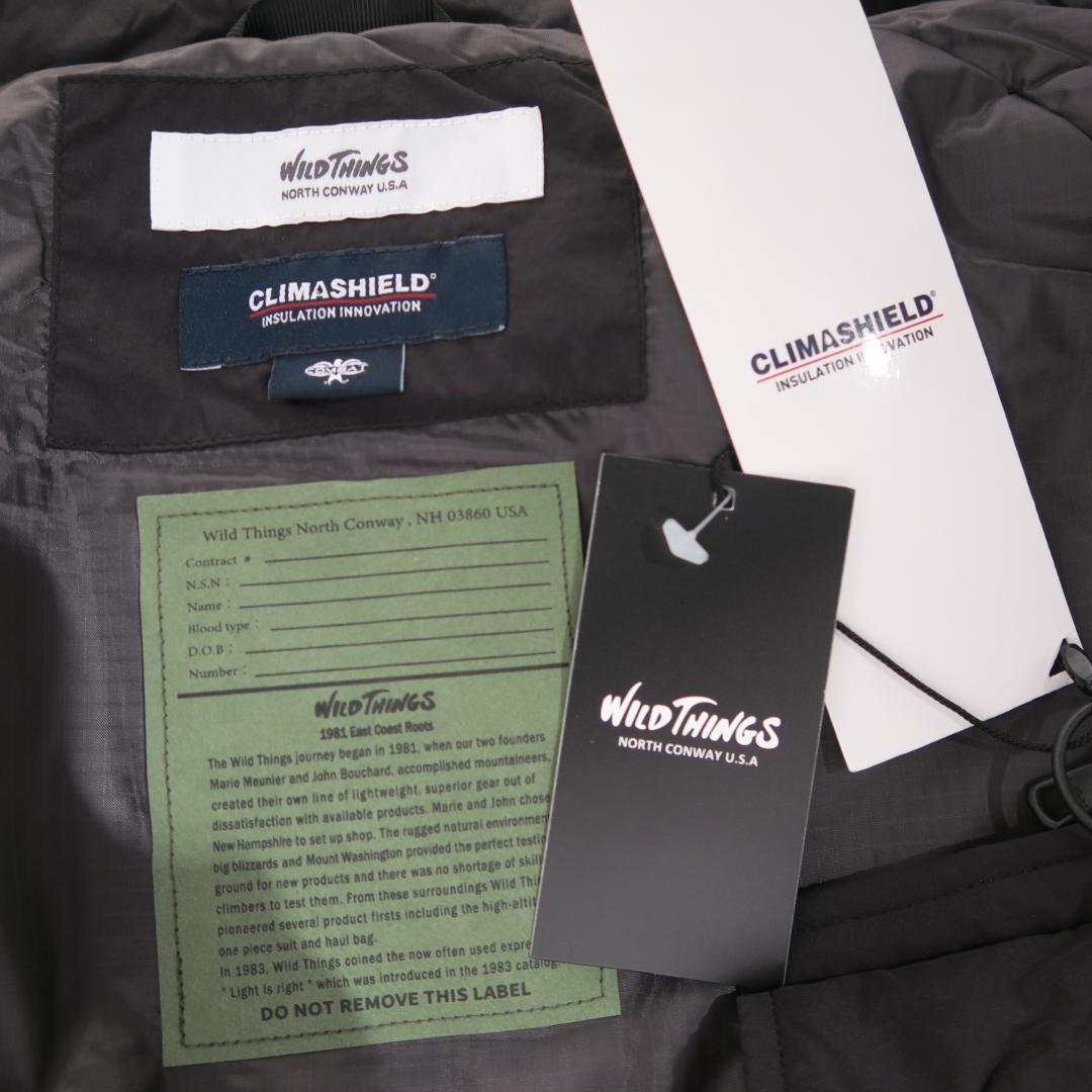 WILD THINGS Ws MONSTER PARKA モンスターパーカー 黒