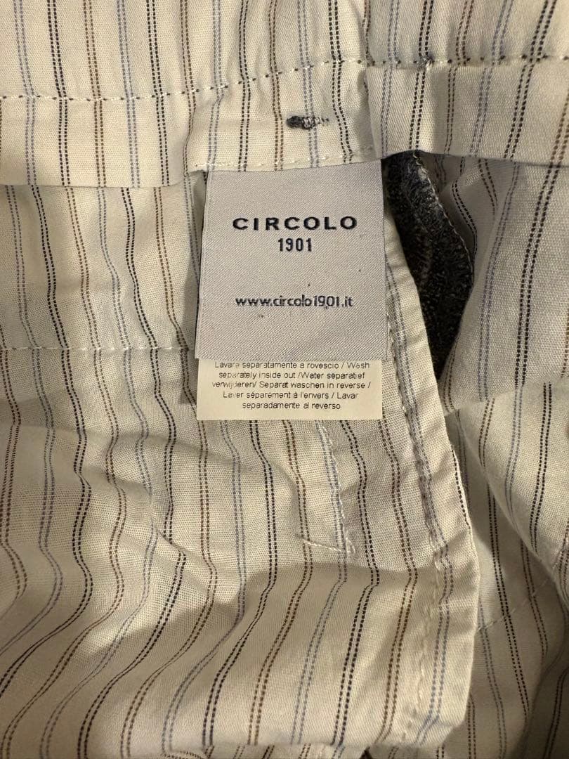 チルコロ　ストライプパンツ