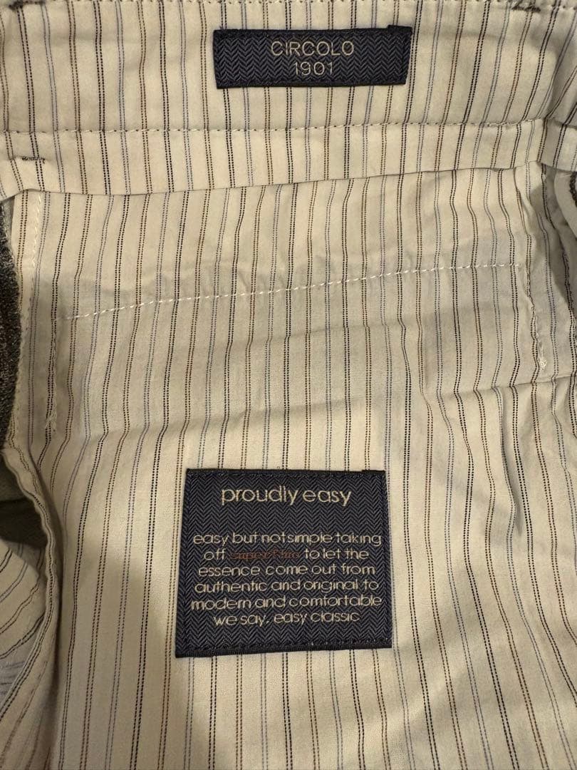 チルコロ　ストライプパンツ