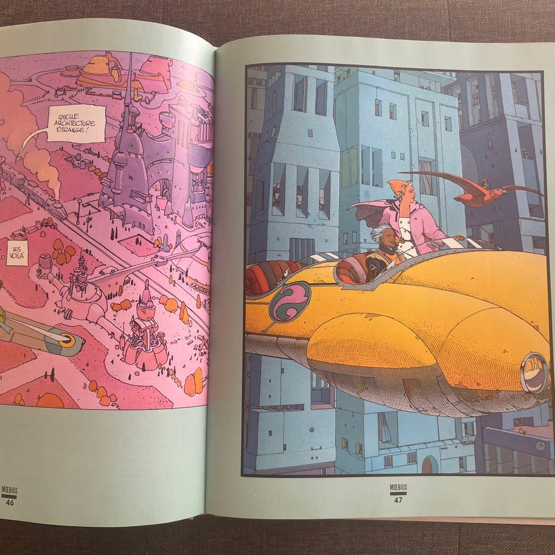 Mœbius メビウス　画集　MEMOIRE DU FUTUR ジャンジロー