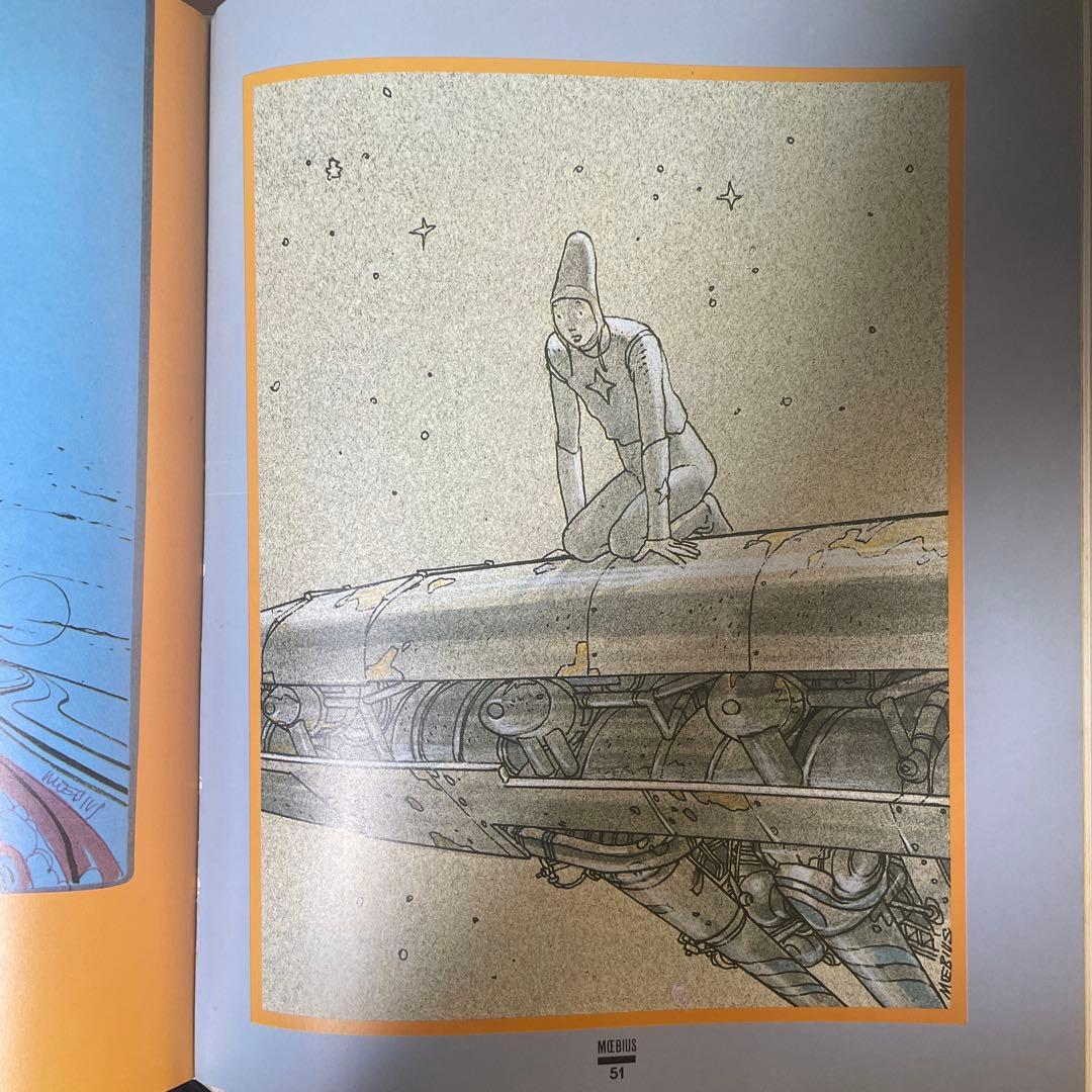 Mœbius メビウス　画集　MEMOIRE DU FUTUR ジャンジロー