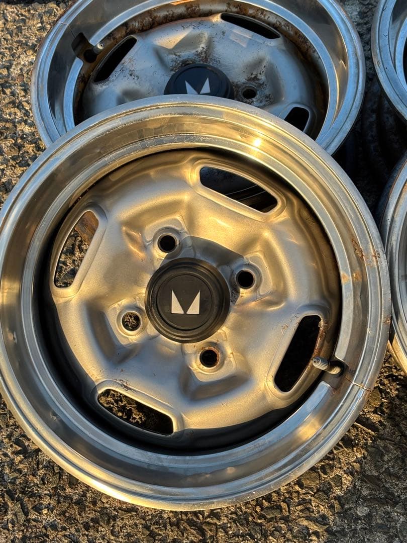 希少　いすゞ117クーペ ベレット　純正ホイール　4本