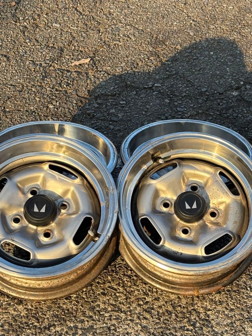 希少　いすゞ117クーペ ベレット　純正ホイール　4本