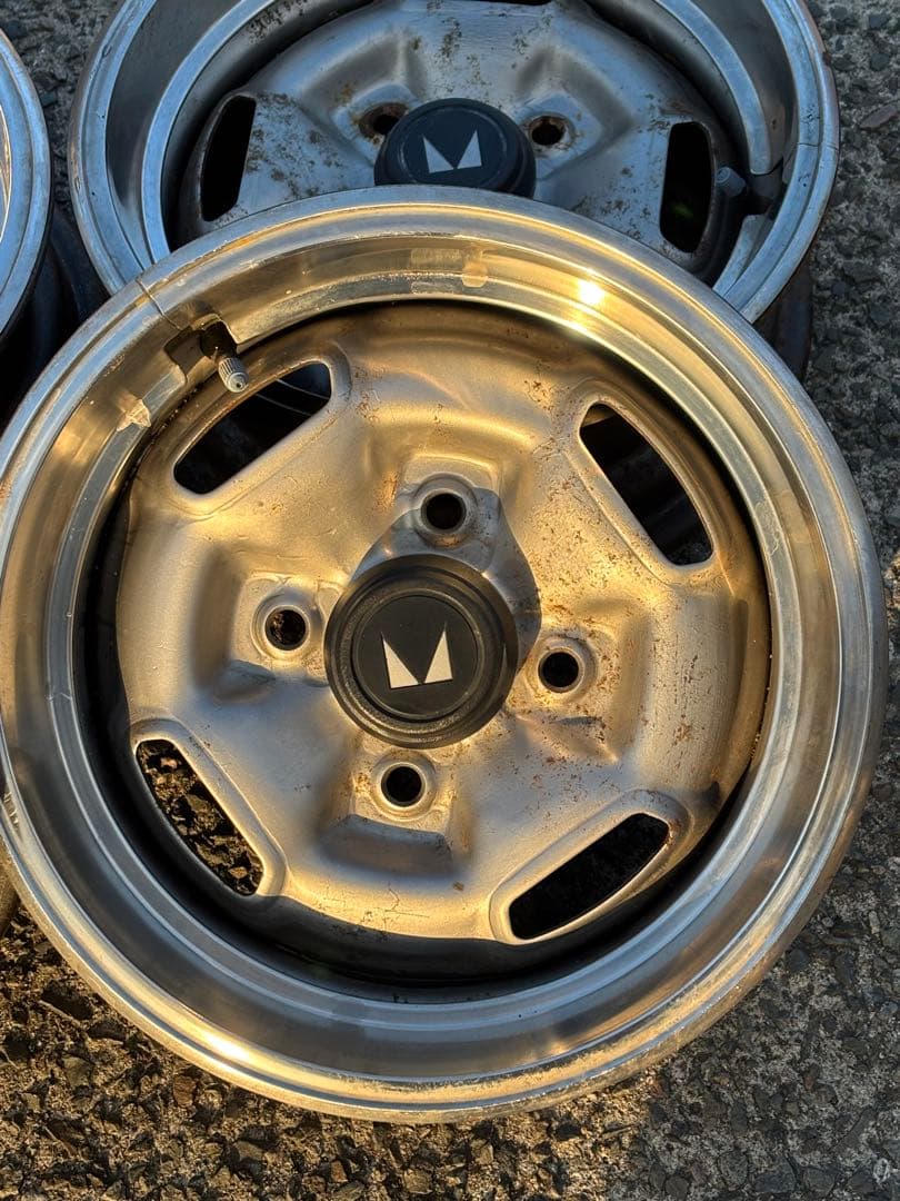 希少　いすゞ117クーペ ベレット　純正ホイール　4本