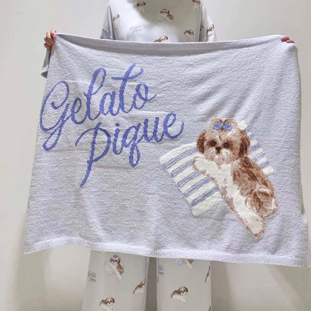 【新品未開封】ジェラートピケ シーズー ブランケット 毛布