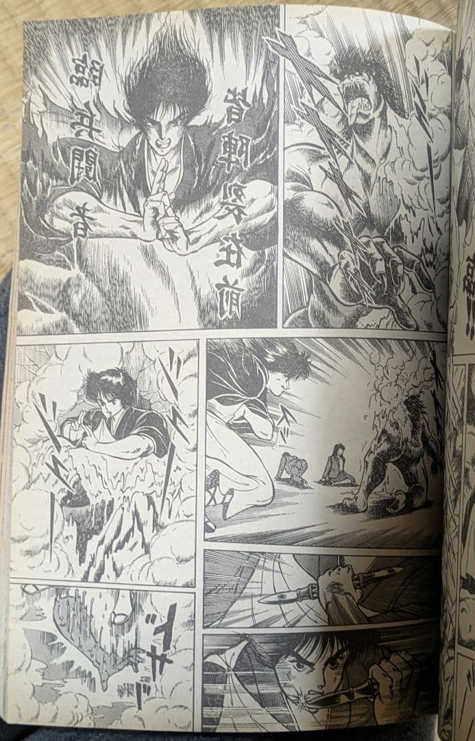 第12回青年漫画大賞入選作　孔雀王掲載　ヤングジャンプ