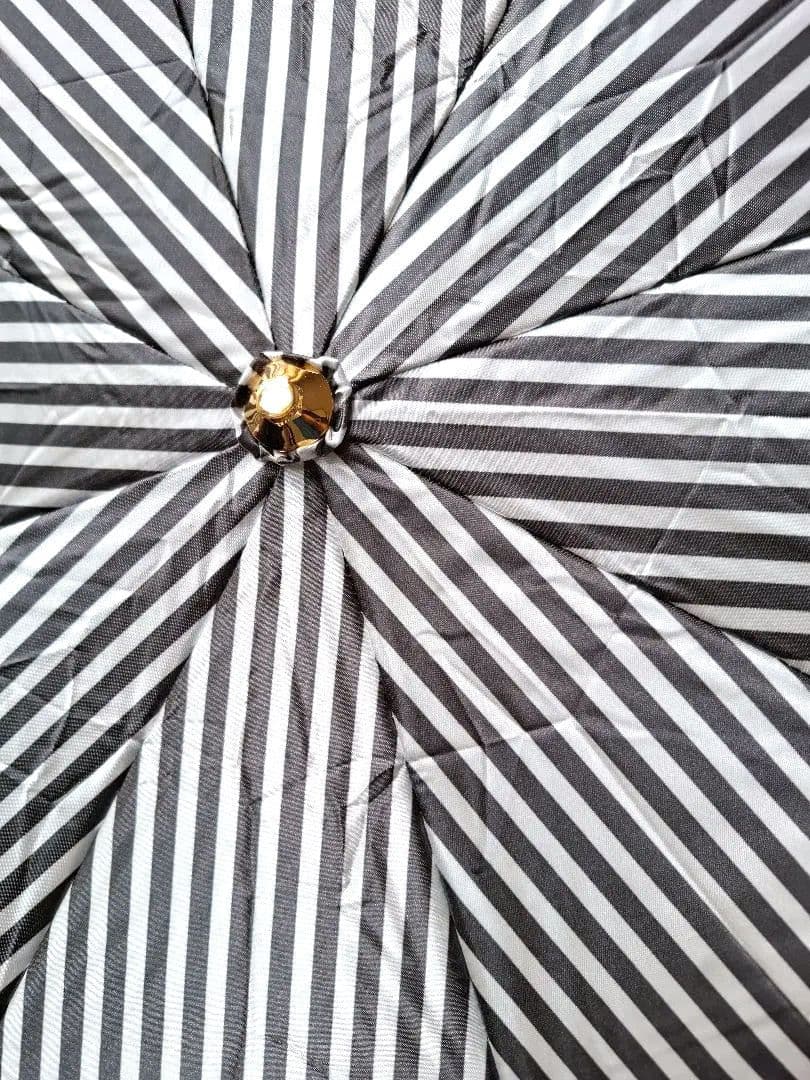 Christian Dior 折りたたみ傘 ストライプリボン新品未使用品