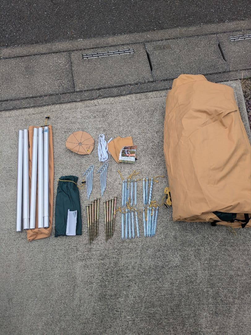 【専用】テンティピ ジルコン 9cp & キャノピー 7/9 cp セット