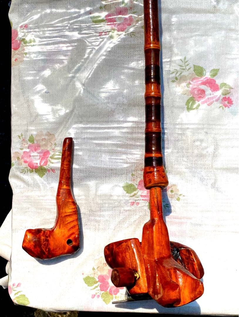 ヘラブナ　タモ枠竿受けセット