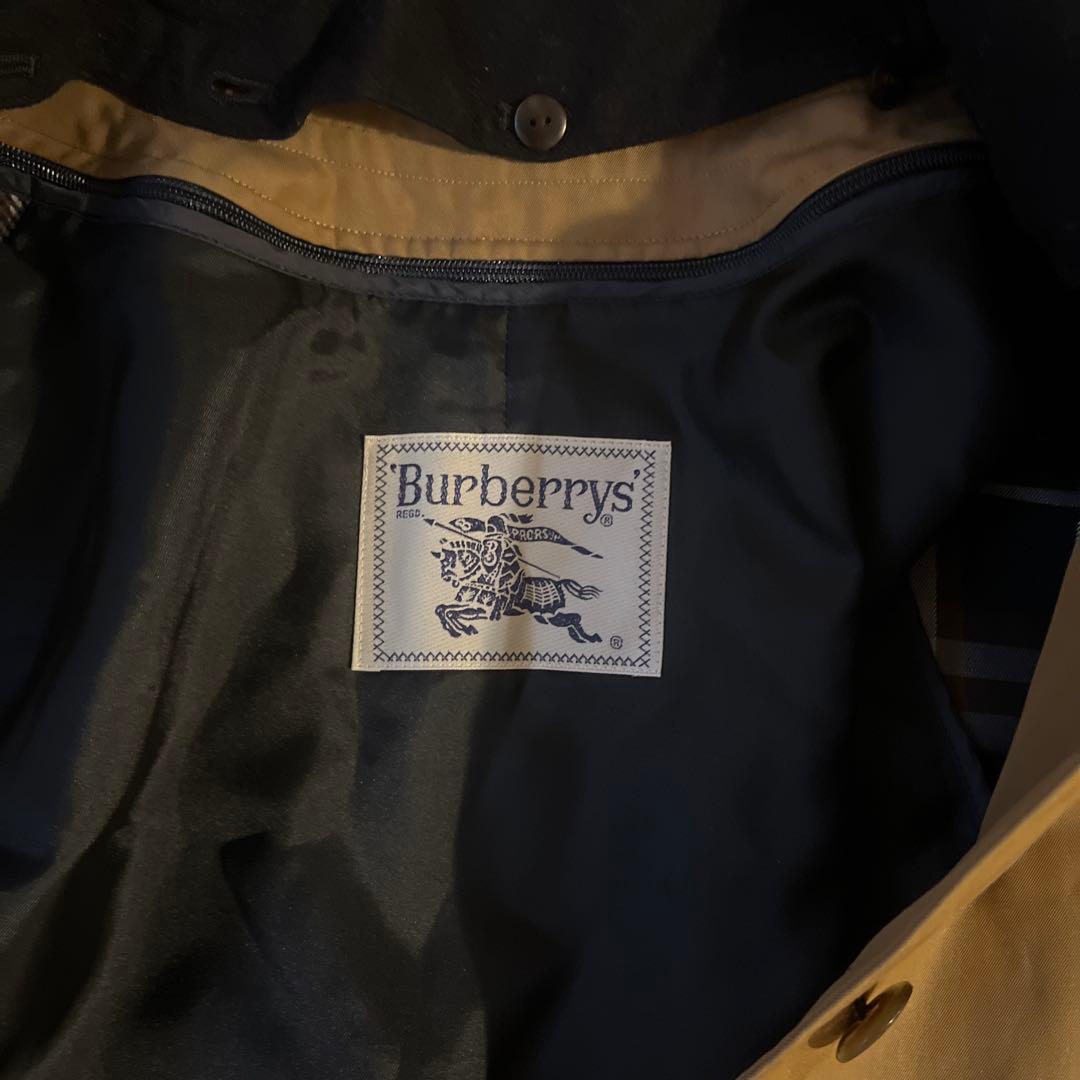 希少 vintage BURBERRY バーバリー 90s白タグ トレンチコート