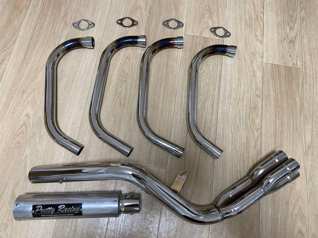 ホンダ　cb400sf NC42 プリティレーシング　フルエキ　マフラー　美品！
