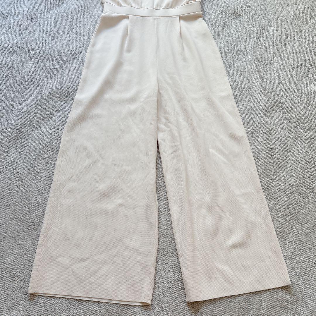 Ballsey ミラノリブ オールインワン 白 36 トゥモローランド