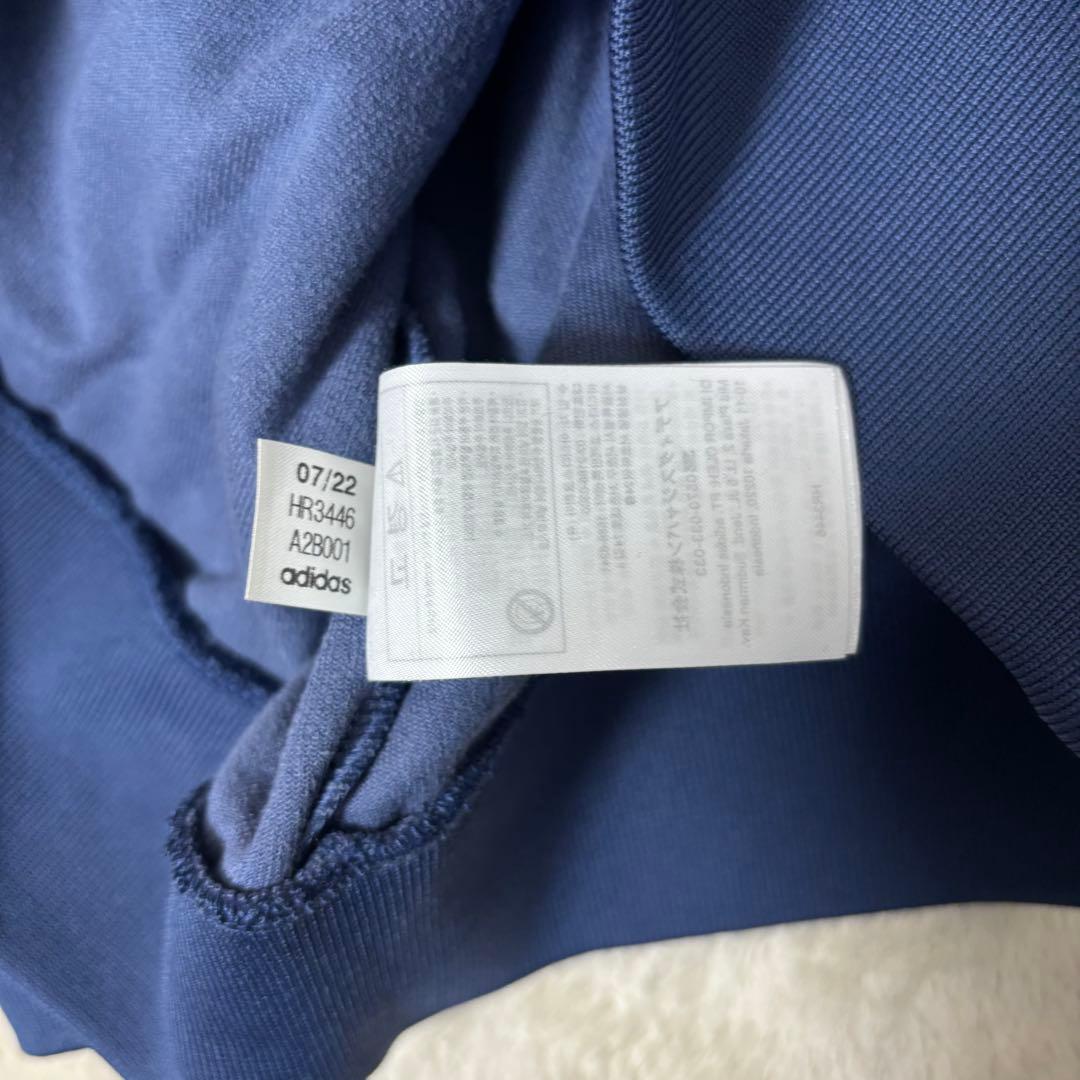 アディダスオリジナルス ベロア SSTトラックジャケット ネイビー 紺