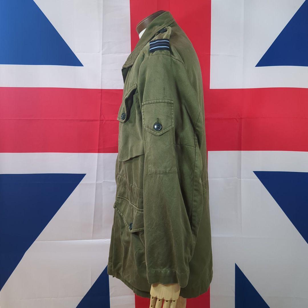 イギリス軍 COMBAT SMOCK ミリタリージャケット (RAF階級章付）