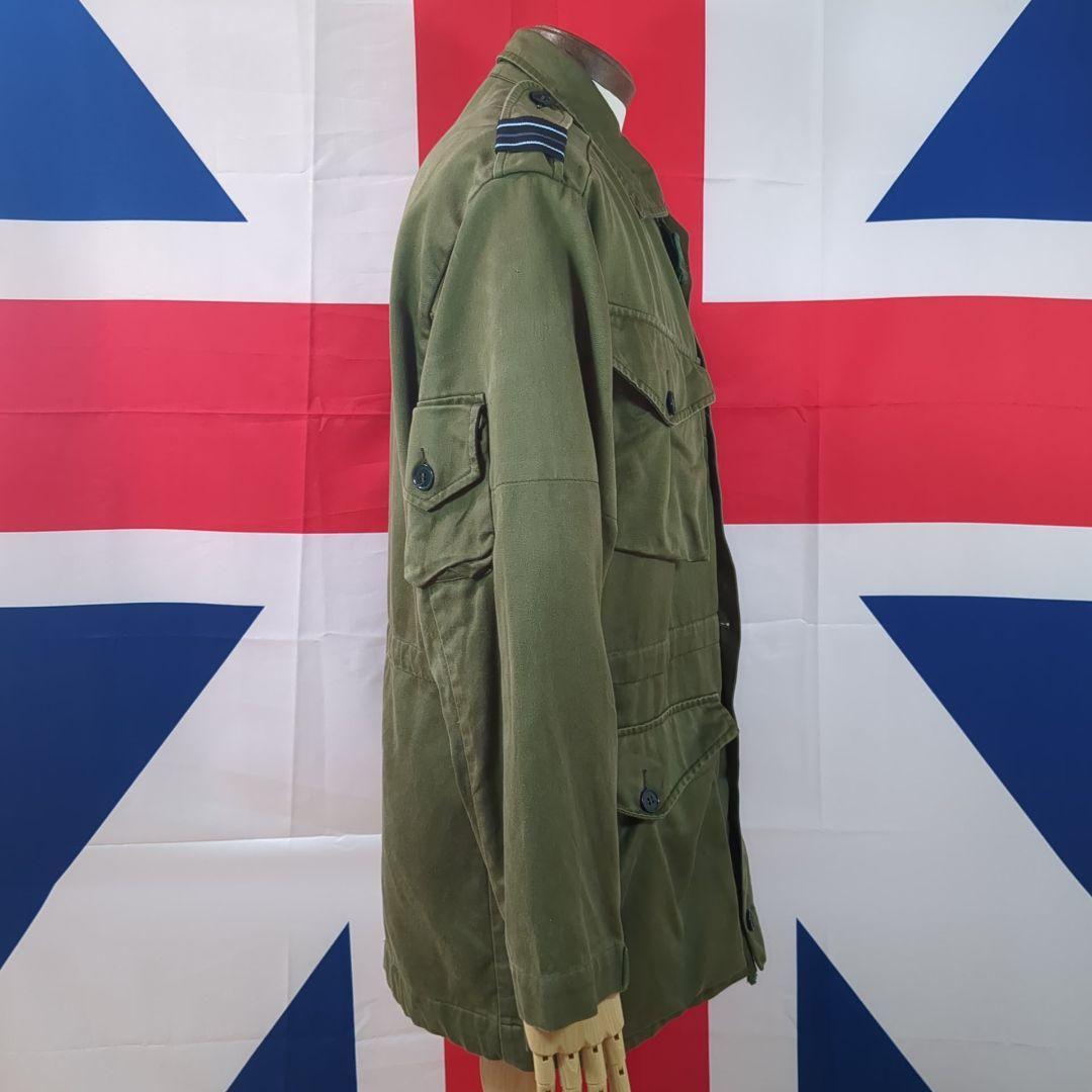 イギリス軍 COMBAT SMOCK ミリタリージャケット (RAF階級章付）