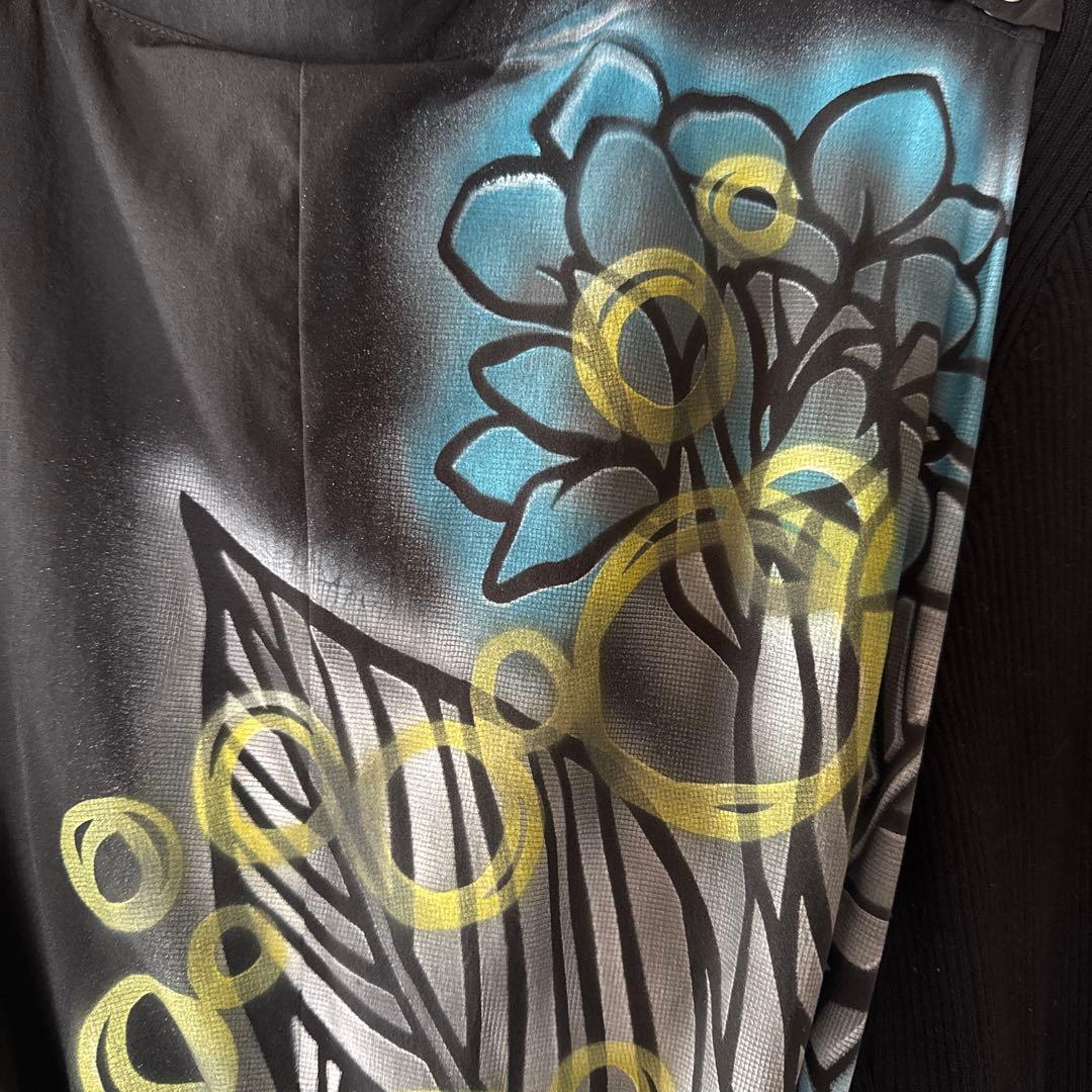 洋カン柄ノースリーブワンピース