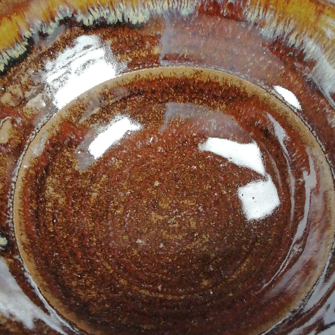 Ｔ９２１　数茶碗　十客『高取焼』『十三代　高取八仙 造』　共箱　茶道具