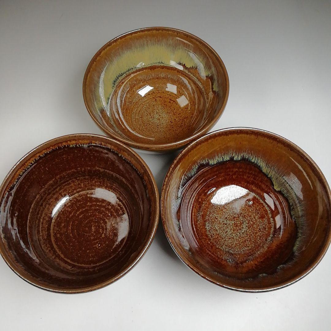 Ｔ９２１　数茶碗　十客『高取焼』『十三代　高取八仙 造』　共箱　茶道具