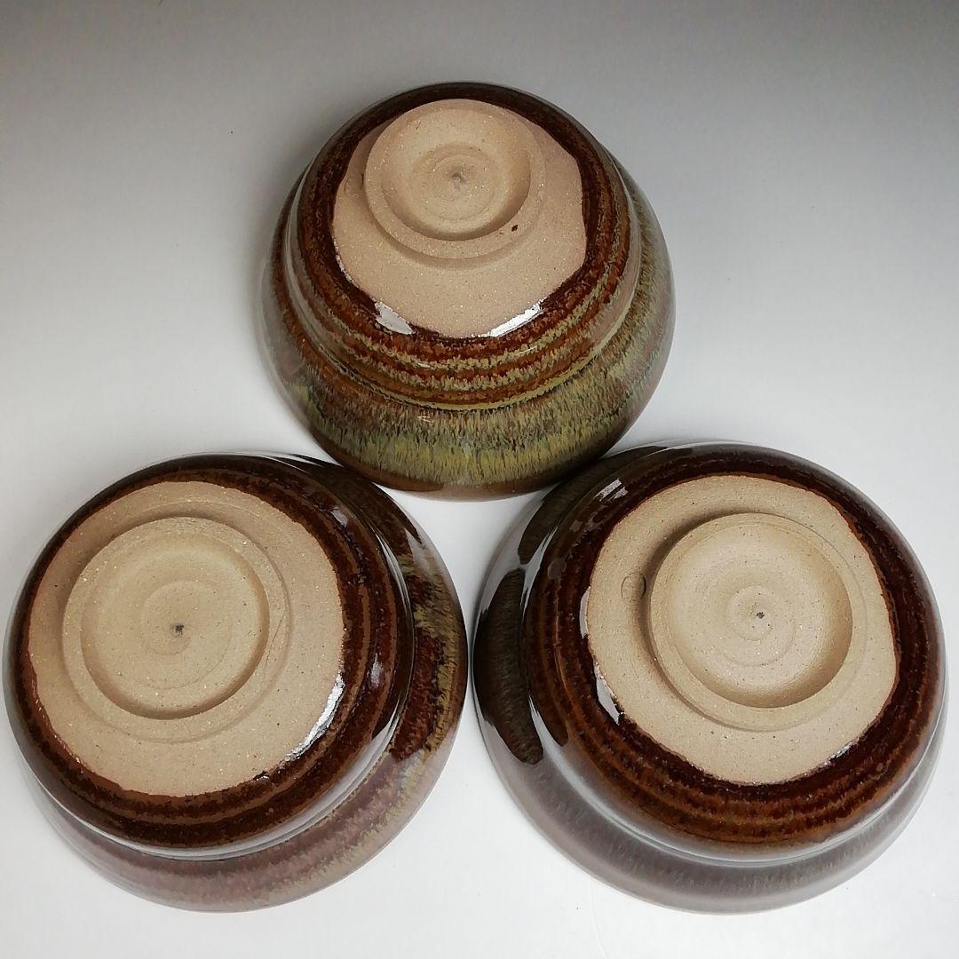 Ｔ９２１　数茶碗　十客『高取焼』『十三代　高取八仙 造』　共箱　茶道具