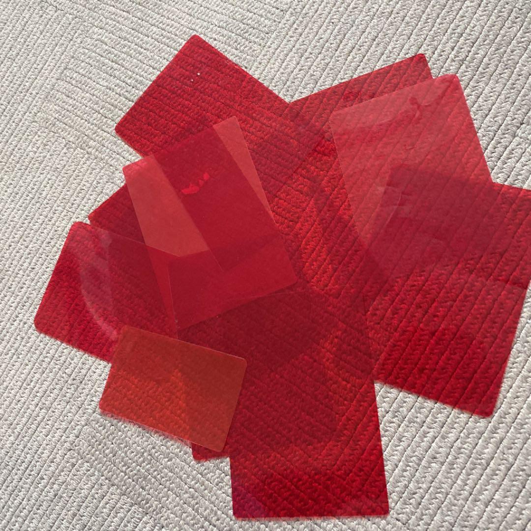 ありったけの赤シート×32枚