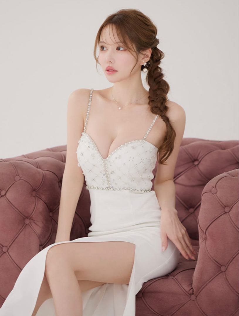 【残り1点】即発送！！✨sugarキャバドレスビジューキャミロングドレス