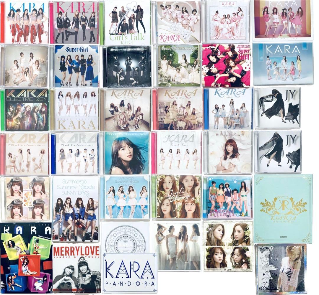 kara CD アルバム ハラ JY ジヨン 初回 A B C 韓国盤 まとめ売