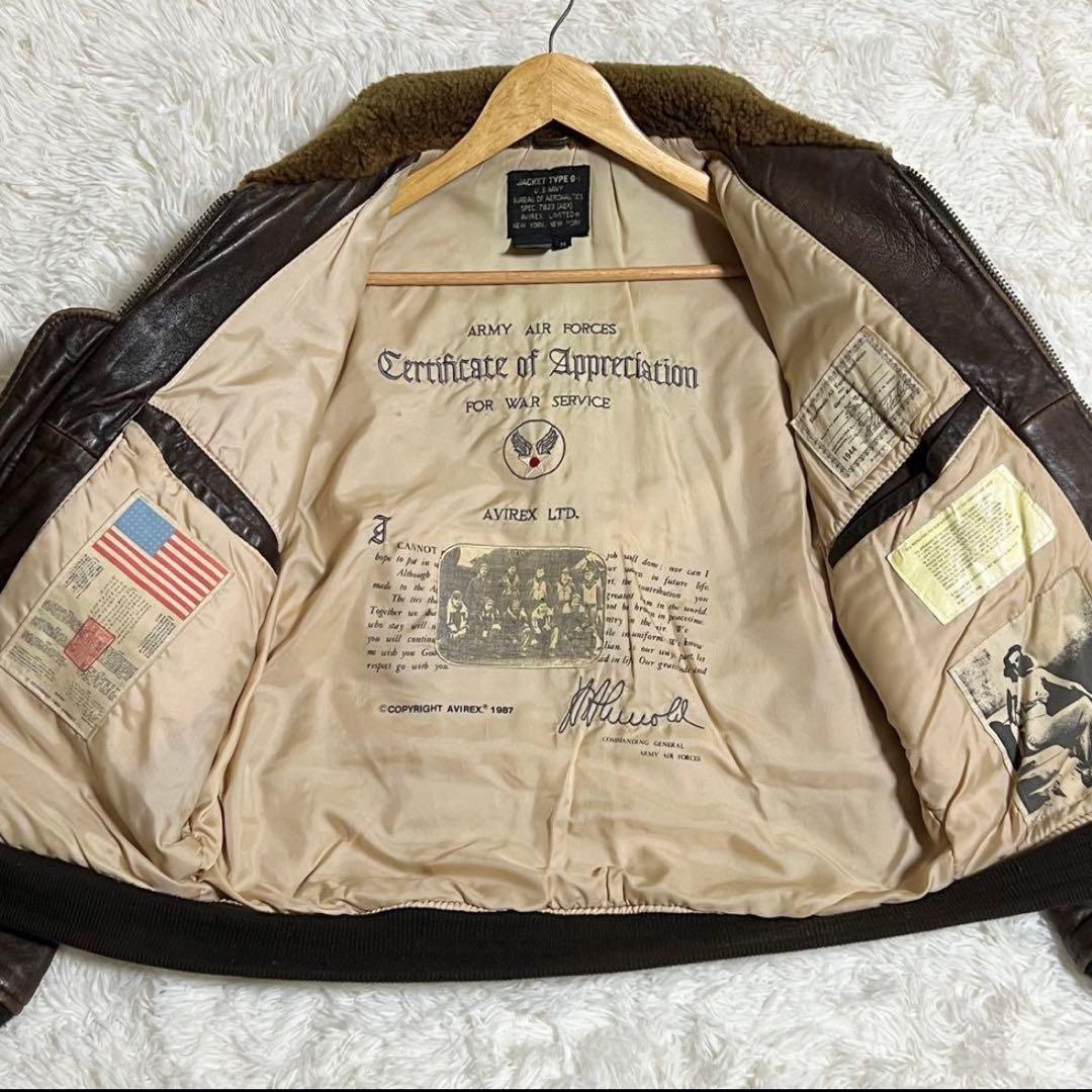 G-1 フライトジャケット レザージャケット　M AVIREX アヴィレックス