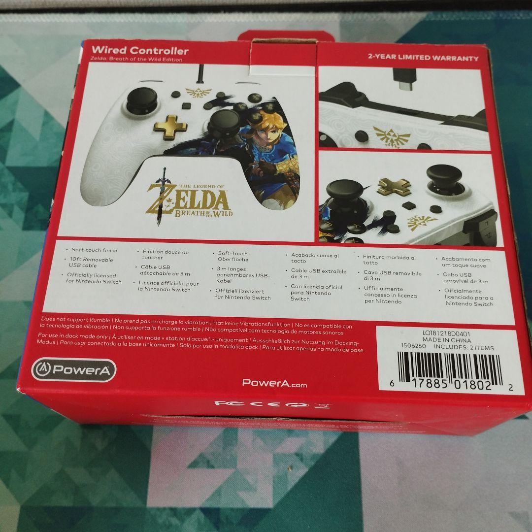 激レア！　ゼルダの伝説 PowerA Switch 有線コントローラー