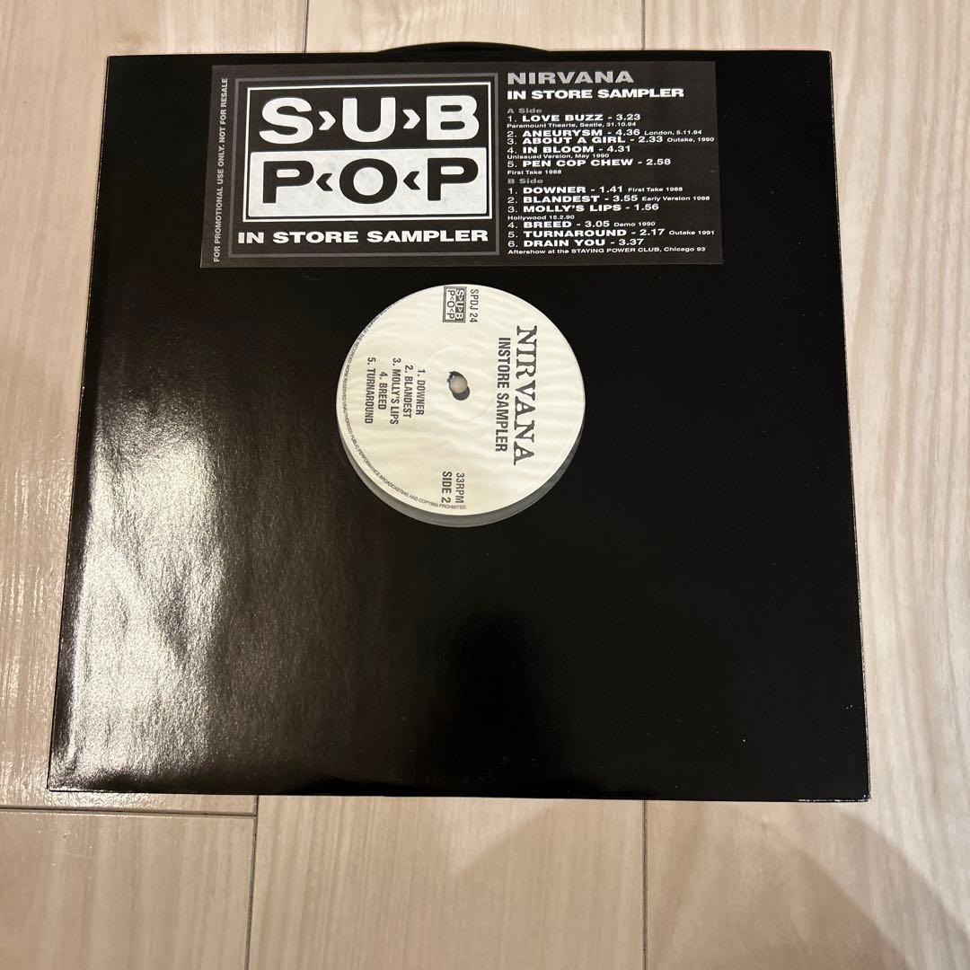 NIRVANA IN STORE SAMPLER 12インチシングル